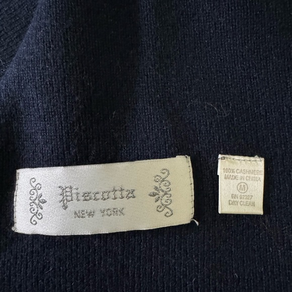 Piscotta New York 100% Cashmere Throw - Picture 7 of 12